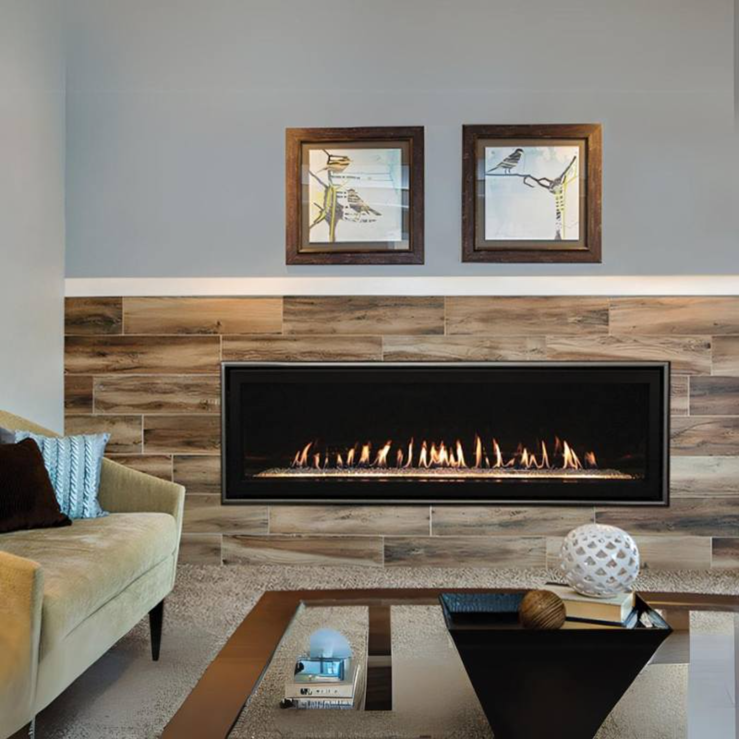 The Boulevard 60" Direct Vent
Gas Fireplace