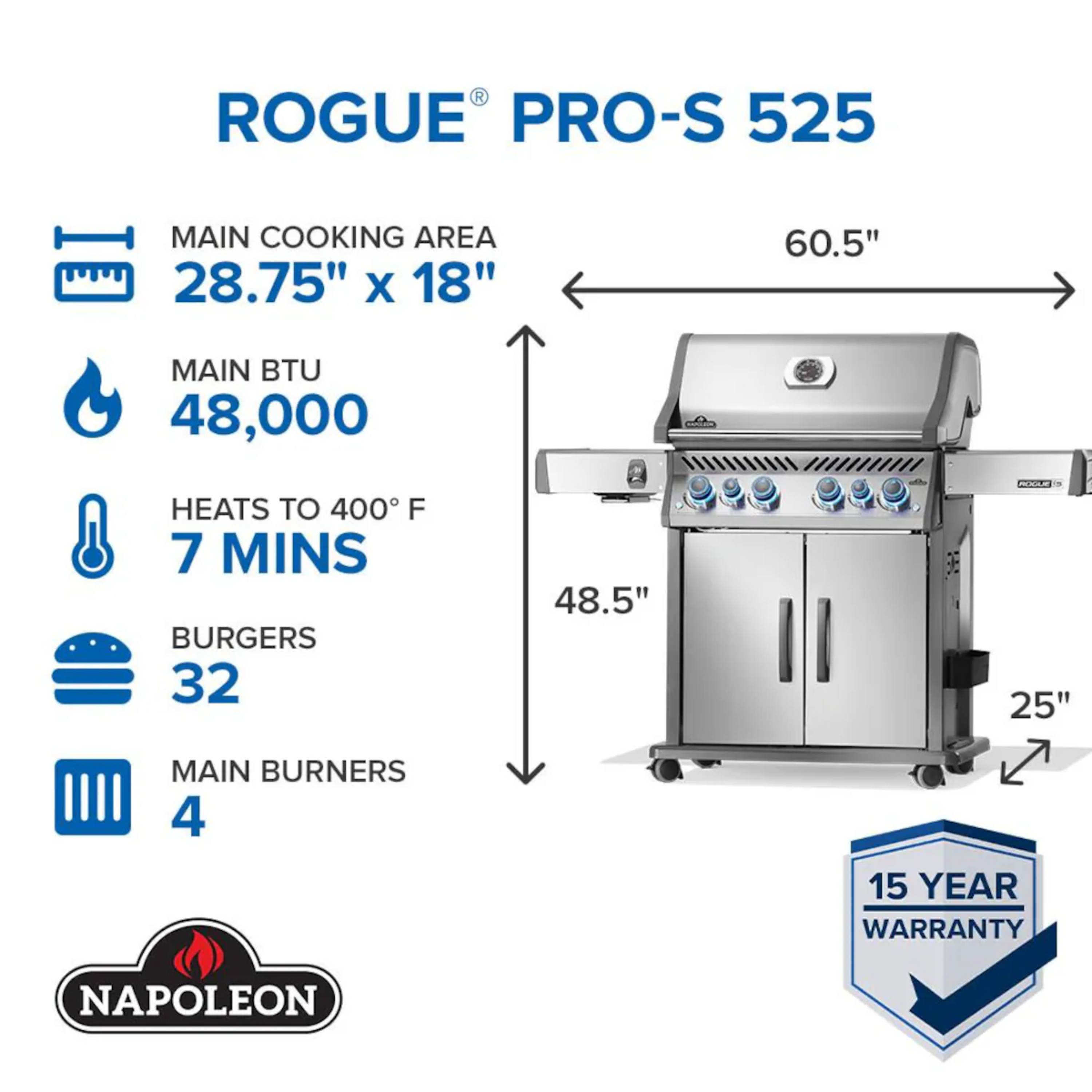 Rogue ® PRO - S 525 RSIB