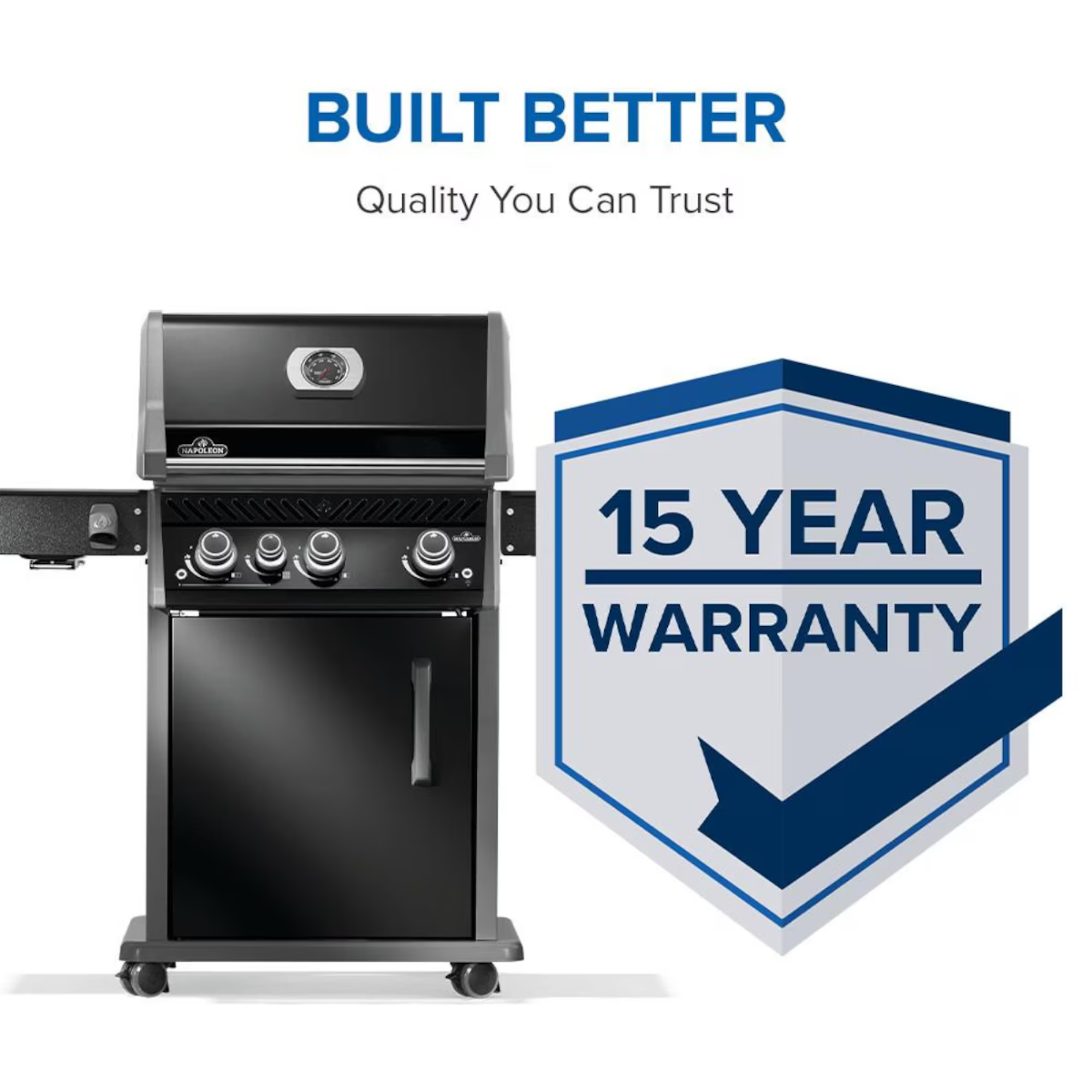 Rogue® PRO 425 Series Gas Grill with Infrared Side Burner