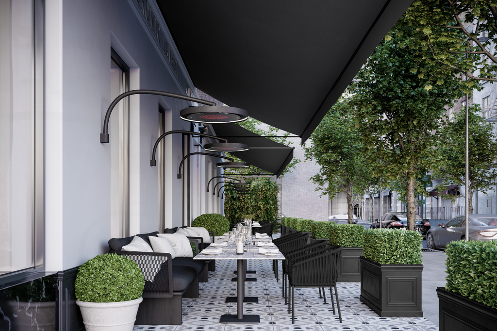 Bromic Eclipse Electric Wall Mount Pole™