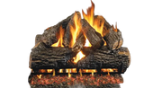 Charred Oak Gas Logs