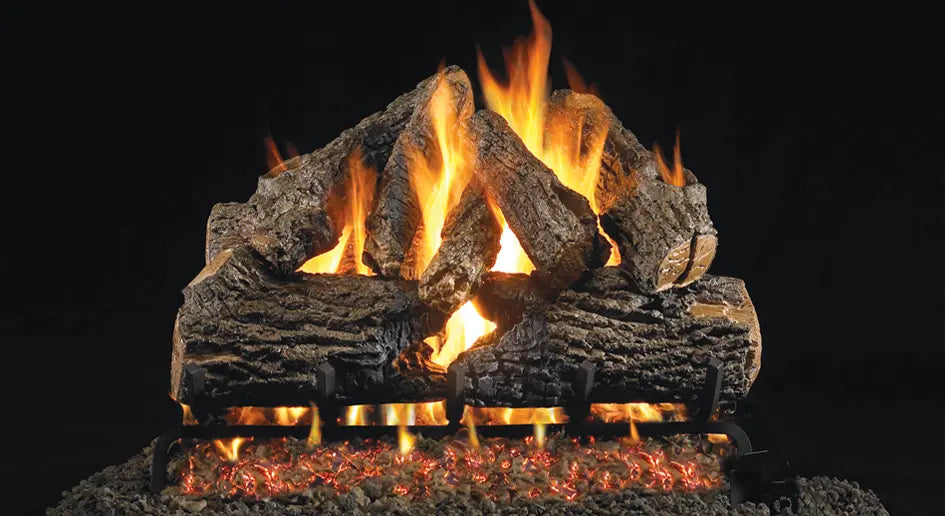 Charred Oak Gas Logs
