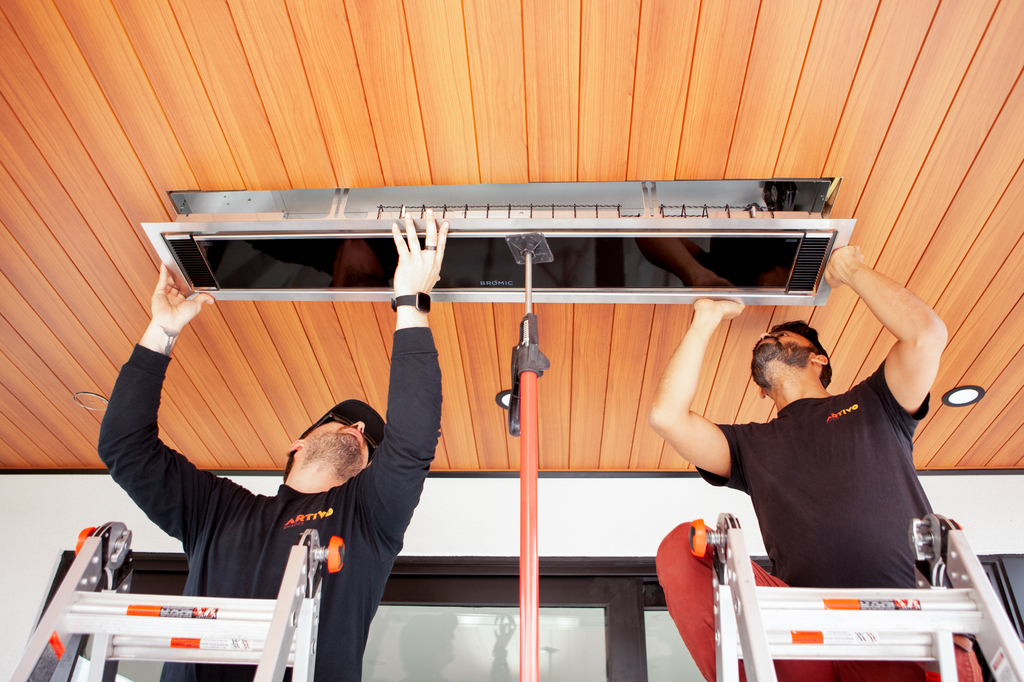 Bromic Platinum Electric Low Clearance Ceiling Recess Kit™