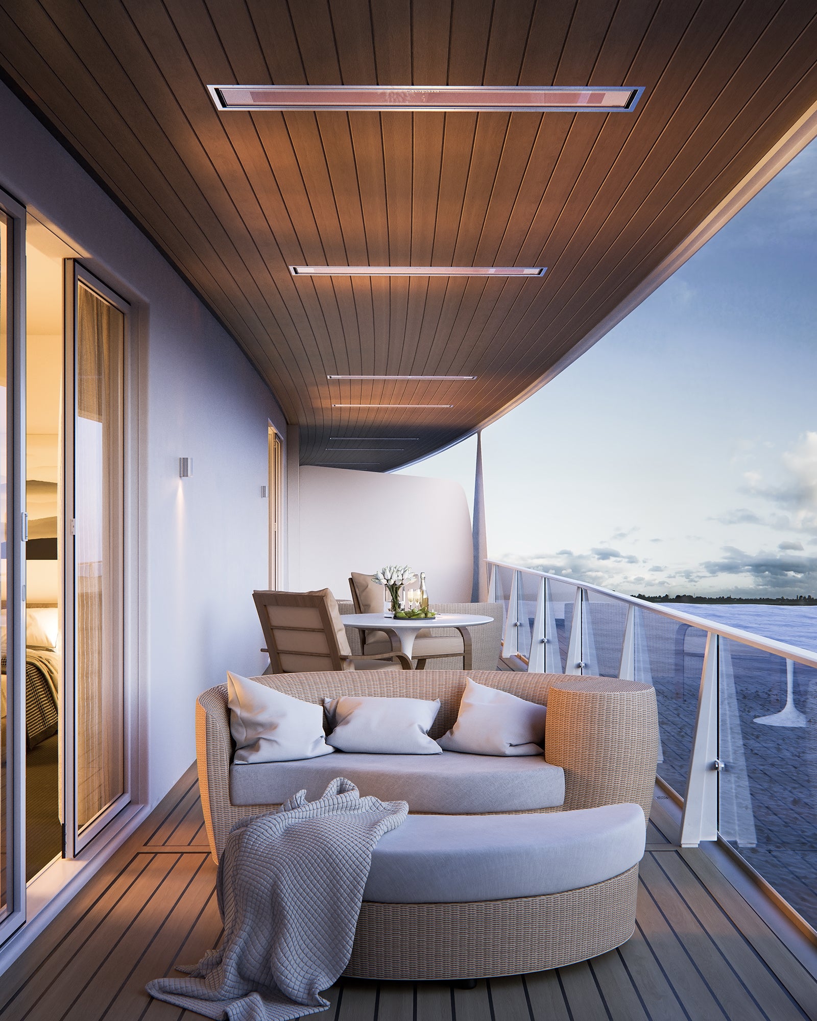 Bromic Platinum Electric Low Clearance Ceiling Recess Kit™