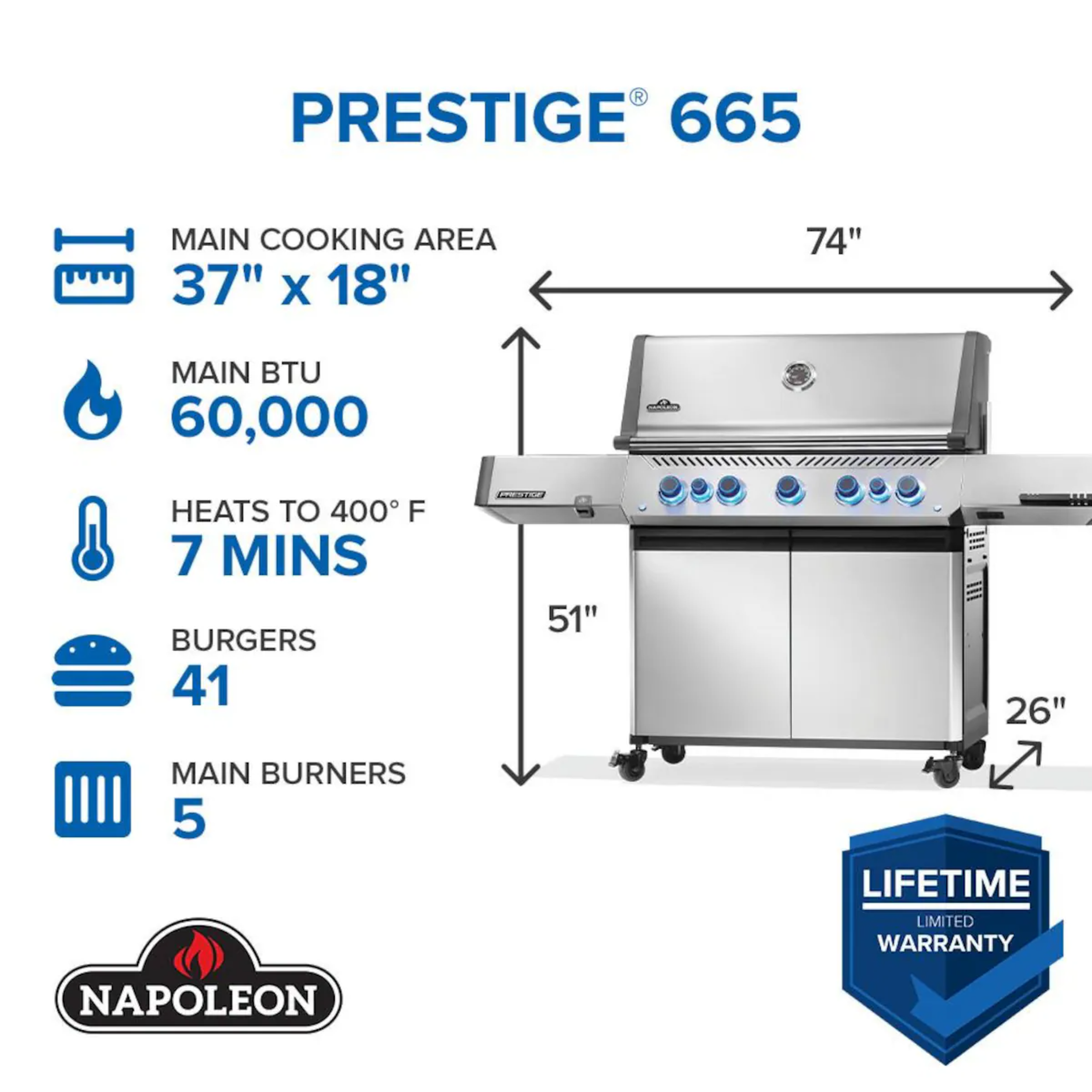 Prestige ® 665 Connected RSIB