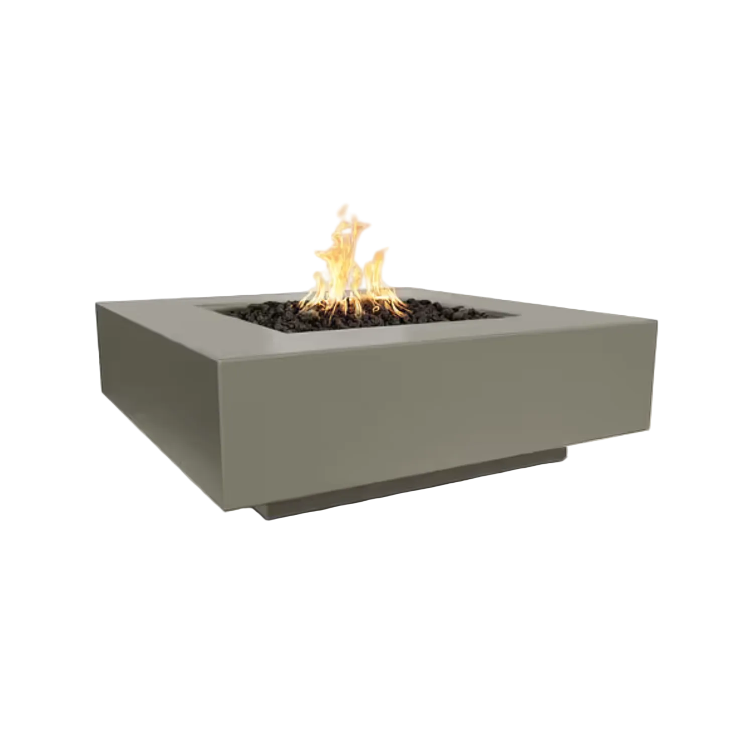 The Outdoor Plus Cabo Square Concrete Fire Pit